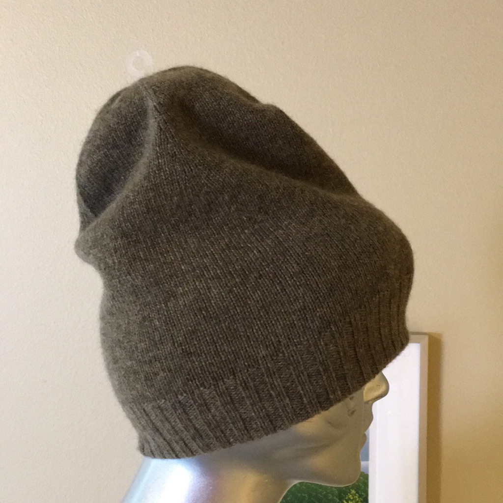 100% Cashmere Knit Beanie Reversible By St. Bernard — image 7 of 8